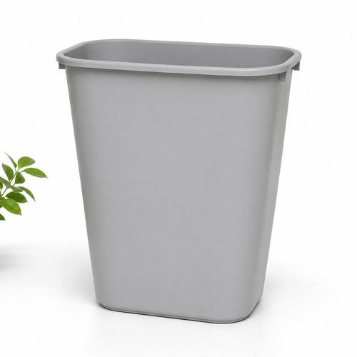 Rubbermaid papierkorb 39l - 39l, grau