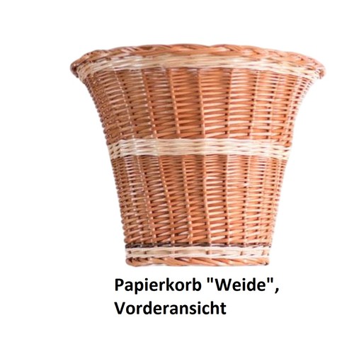 Papierkorb weide - papierkorb, weide"