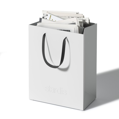 Binbox papierkorb eckig - papierkorb,